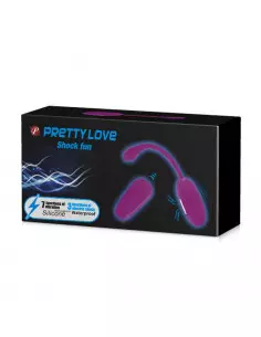 Pretty Love Shock Fun Purple Vibrátor Mini vibrátorok és tojások Pretty Love