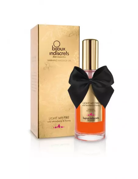 APHRODISIA LIGHT MY FIRE Melegítő Hatású Masszázsolaj Masszázsgyertyák és olajok Bijoux Indiscrets
