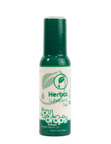 Herbal Lubricant Gel - 100 ml Vízbázisú síkosítók JoyDrops