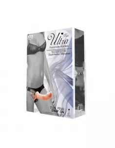 Ultra Passionate Harness - Dual Motor Vibration Felcsatolható Dildó Felcsatolható eszközök Debra