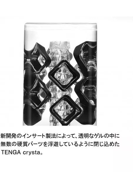 TENGA crysta Block Maszturbátor Férfi maszturbátorok Tenga