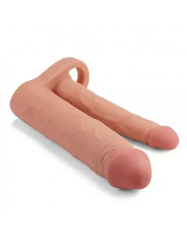 Add 2" Double Penis Sleeve Péniszköpeny Péniszköpenyek - Hosszabítók Lovetoy