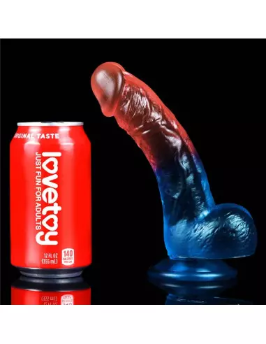 8'' Dazzle Studs Dildó Dongok - Dildók Lovetoy