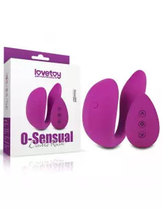 O-Sensual Double Rush Vibrátor Nonfiguratív vibrátorok Lovetoy