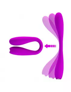 Pretty Love Yedda Purple Vibrátor Nonfiguratív vibrátorok Pretty Love 2