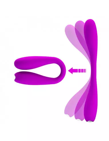 Pretty Love Yedda Purple Vibrátor Nonfiguratív vibrátorok Pretty Love