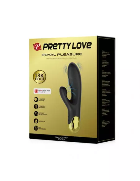 Pretty Love Royal Pleasure Naughty Play Vibrátor Nonfiguratív vibrátorok Pretty Love