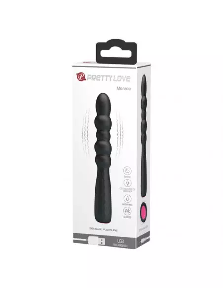 Pretty Love Monroe Black Vibrátor Nonfiguratív vibrátorok Pretty Love Pretty Love Monroe Black Vibrátor Nonfiguratív vibrátorok Pretty Love