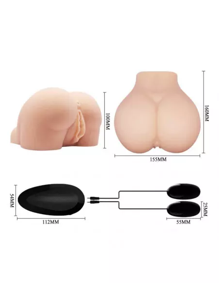 Crazy Bull Realistic Vagina and Anal Maszturbátor Férfi maszturbátorok Crazy Bull Crazy Bull Realistic Vagina and Anal Maszturbátor Férfi maszturbátorok Crazy Bull
