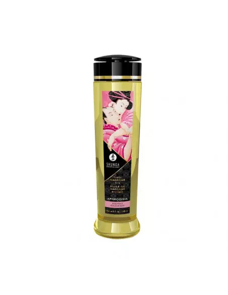 EROTIC Rose Masszázsolaj 240 ml Masszázsgyertyák és olajok Shunga EROTIC Rose Masszázsolaj 240 ml Masszázsgyertyák és olajok Shunga