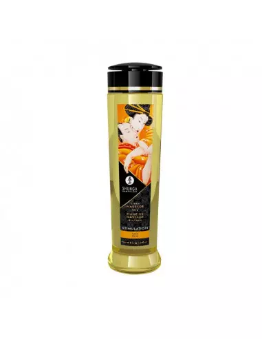 EROTIC PEACH Masszázsolaj 240 ml Masszázsgyertyák és olajok Shunga