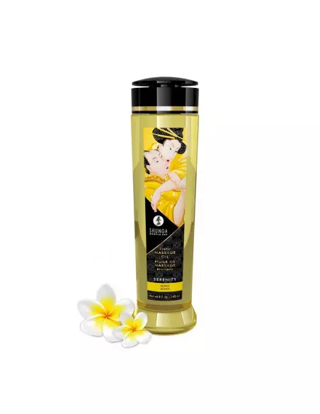 EROTIC MONOI Masszázsolaj 240 ml Masszázsgyertyák és olajok Shunga EROTIC MONOI Masszázsolaj 240 ml Masszázsgyertyák és olajok Shunga