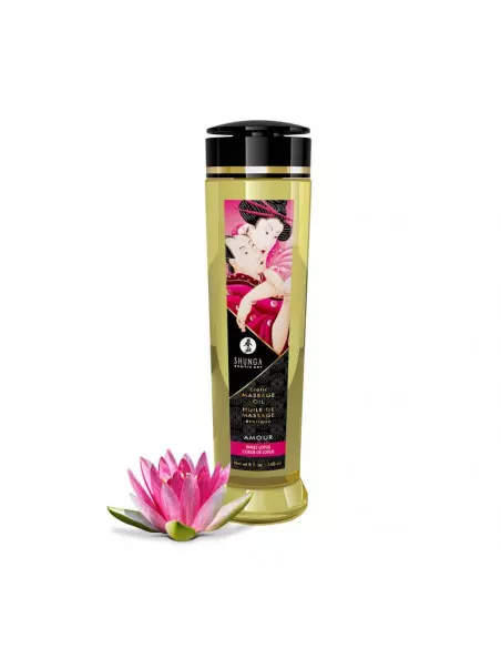EROTIC SWEET LOTUS Masszázsolaj 240 ml Masszázsgyertyák és olajok Shunga