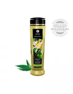 ORGANICA GREEN TEA Masszázsolaj 240 ml Masszázsgyertyák és olajok Shunga