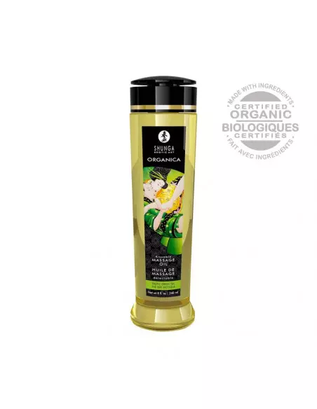 ORGANICA GREEN TEA Masszázsolaj 240 ml Masszázsgyertyák és olajok Shunga ORGANICA GREEN TEA Masszázsolaj 240 ml Masszázsgyertyák és olajok Shunga