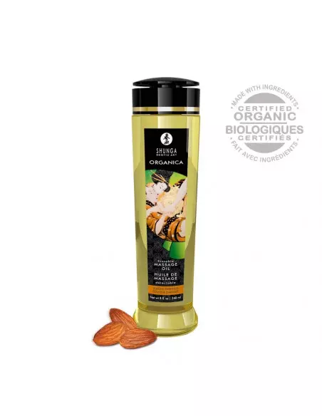ORGANICA ALMOND SWEETNESS Masszázsolaj 240 ml Masszázsgyertyák és olajok Shunga ORGANICA ALMOND SWEETNESS Masszázsolaj 240 ml Masszázsgyertyák és olajok Shunga