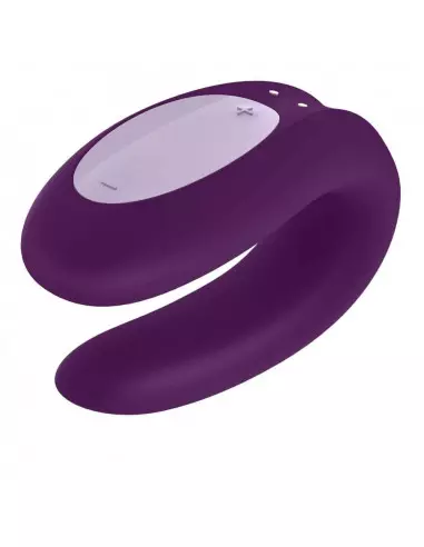 Double Joy (Violet) Okos Párvibrátor Okos vibrátorok Satisfyer