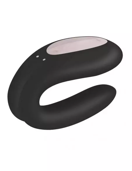 Double Joy (Black) Okos Párvibrátor Okos vibrátorok Satisfyer Double Joy (Black) Okos Párvibrátor Okos vibrátorok Satisfyer