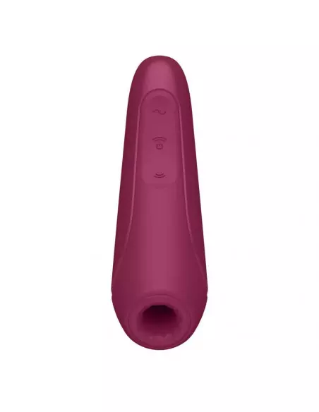 Curvy 1+ (Rose Red) Okos Vibrátor Okos vibrátorok Satisfyer