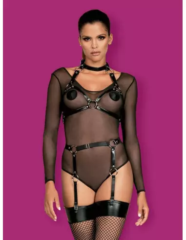 A740 harness black Hám Hámok Obsessive