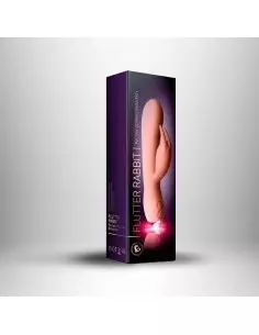 Flutter Rabbit - Pink Vibrátor Nonfiguratív vibrátorok Rocks-Off