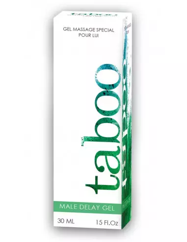 TABOO MALE DELAY Késleltető Gél Késleltető termékek Ruf