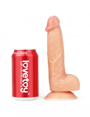 8" The Ultra Soft Dude 1 Dildó Dongok - Dildók Lovetoy
