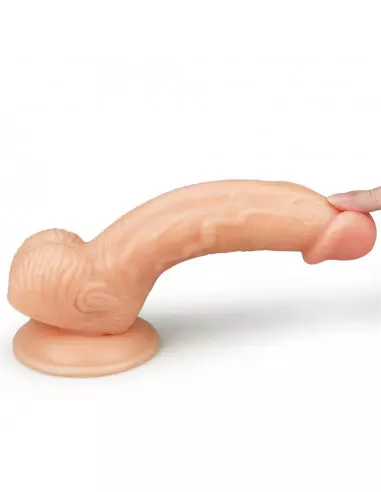 8" The Ultra Soft Dude 1 Dildó Dongok - Dildók Lovetoy