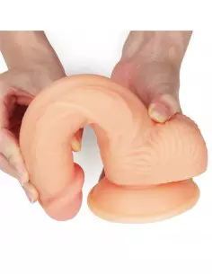 8" The Ultra Soft Dude 1 Dildó Dongok - Dildók Lovetoy 2