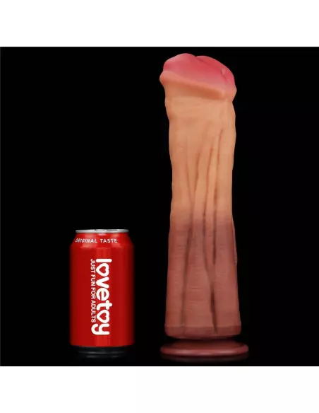 12'' Dual layered Platinum Silicone Cock Dildó Dongok - Dildók Lovetoy