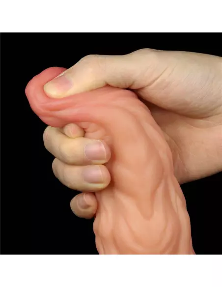 9.5'' Dual layered Liquid Silicone Nature Cock Dildó Dongok - Dildók Lovetoy