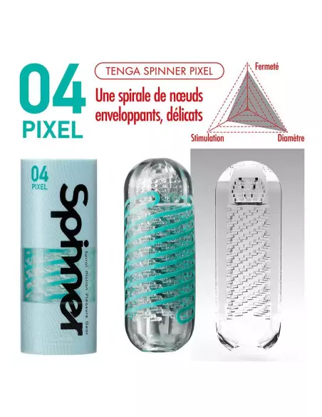 TENGA SPINNER - 04 PIXEL Maszturbátor Férfi maszturbátorok Tenga TENGA SPINNER - 04 PIXEL Maszturbátor Férfi maszturbátorok Tenga