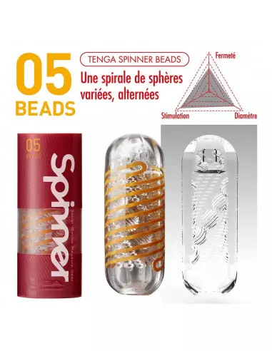 TENGA SPINNER - 05 BEADS Maszturbátor Férfi maszturbátorok Tenga