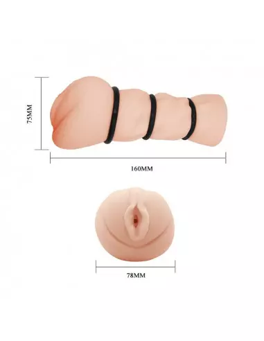 Crazy Bull Pocket Pussy 3D Vagina Maszturbátor Férfi maszturbátorok Crazy Bull