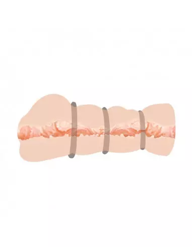 Crazy Bull Pocket Pussy 3D Vagina Maszturbátor Férfi maszturbátorok Crazy Bull