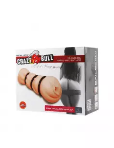 Crazy Bull Pocket Pussy 3D Vagina Maszturbátor Férfi maszturbátorok Crazy Bull