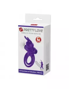Pretty Love Vibrant Penis Ring 3 Purple Péniszgyűrű Péniszgyűrűk - Mandzsetták Pretty Love 2