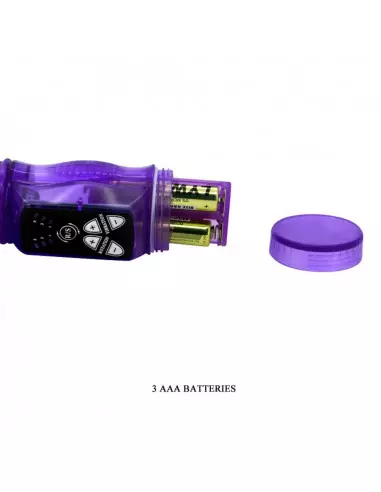 Happy Angel 22 cm Purple Vibrátor Nonfiguratív vibrátorok Debra