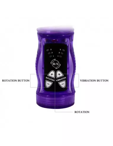 Happy Angel 22 cm Purple Vibrátor Nonfiguratív vibrátorok Debra