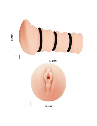 Crazy Bull Flesh 3D Vagina Maszturbátor Férfi maszturbátorok Crazy Bull