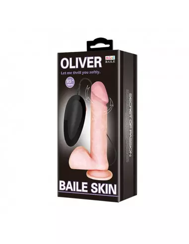 Baile Skin Oliver 9,5" 2 Vibrátor Realisztikus vibrátorok Debra