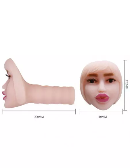 Temptation Passion Lady Snug-Fit Mouth Maszturbátor Férfi maszturbátorok Debra Temptation Passion Lady Snug-Fit Mouth Maszturbátor Férfi maszturbátorok Debra