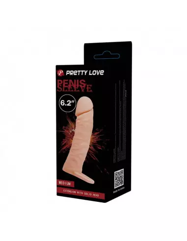 Pretty Love Penis Sleeve 6,2" Péniszköpeny Péniszköpenyek - Hosszabítók Pretty Love