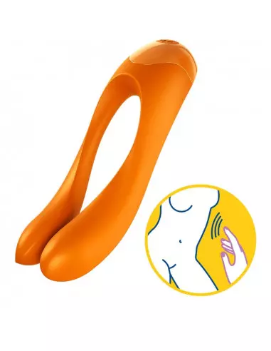 Candy Cane (orange) Vibrátor Nonfiguratív vibrátorok Satisfyer