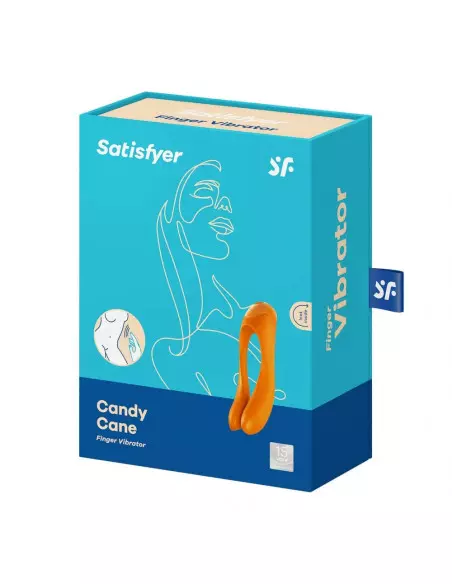 Candy Cane (orange) Vibrátor Nonfiguratív vibrátorok Satisfyer