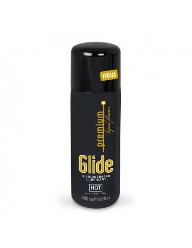 HOT Premium Silicone Glide - siliconebased lubricant 200 ml Szilikonbázisú síkosítók Hot