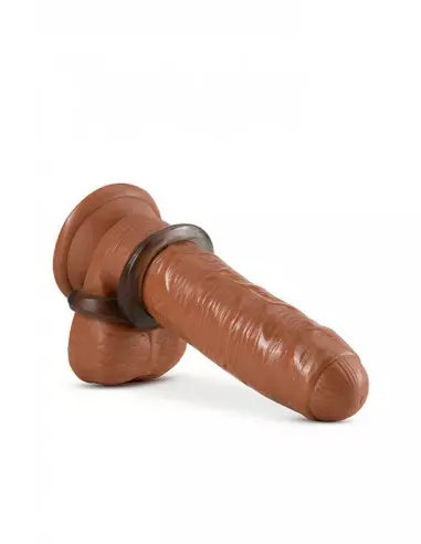 STAY HARD BALL STRAP BLACK Péniszgyűrű Péniszgyűrűk - Mandzsetták Blush