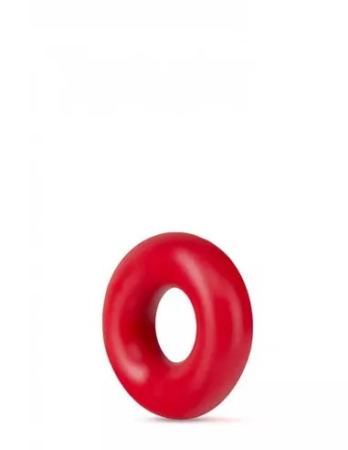 STAY HARD DONUT RINGS OVERSIZED RED Péniszgyűrű Péniszgyűrűk - Mandzsetták Blush