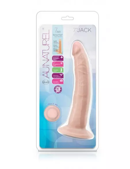 AU NATUREL 7INCH JACK VANILLA Dildó Dongok - Dildók Blush
