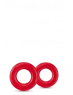 STAY HARD DONUT RINGS RED Péniszgyűrű Péniszgyűrűk - Mandzsetták Blush 2